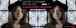 Scopri di più sull'articolo ALESSANDRO GRAZIAN Live al BIKO Club di Milano