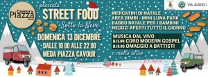 Scopri di più sull'articolo STREET FOOD Sotto la Neve | MERCATINI NATALIZI | Piazza Cavour MEDA