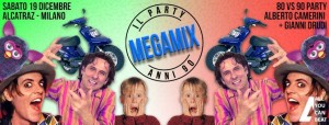 Scopri di più sull'articolo MEGAMIX 80s vs 90s Christmas PARTY | Gianni Drudi vs Alberto Camerini – ALCATRAZ Milano | 19.12
