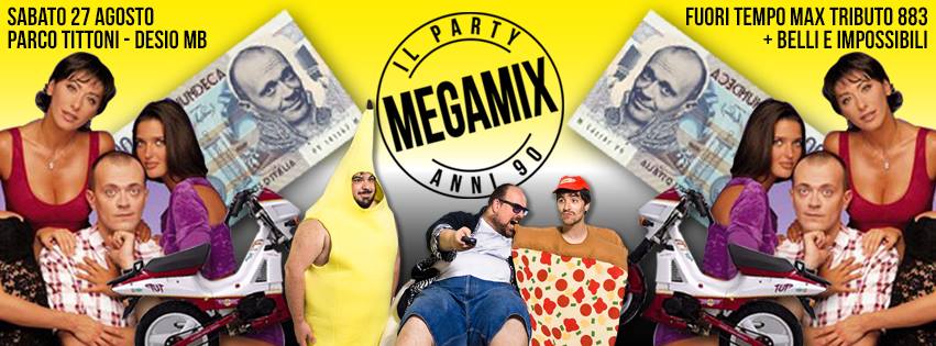 Megamix 90s Party - Parco Tittoni