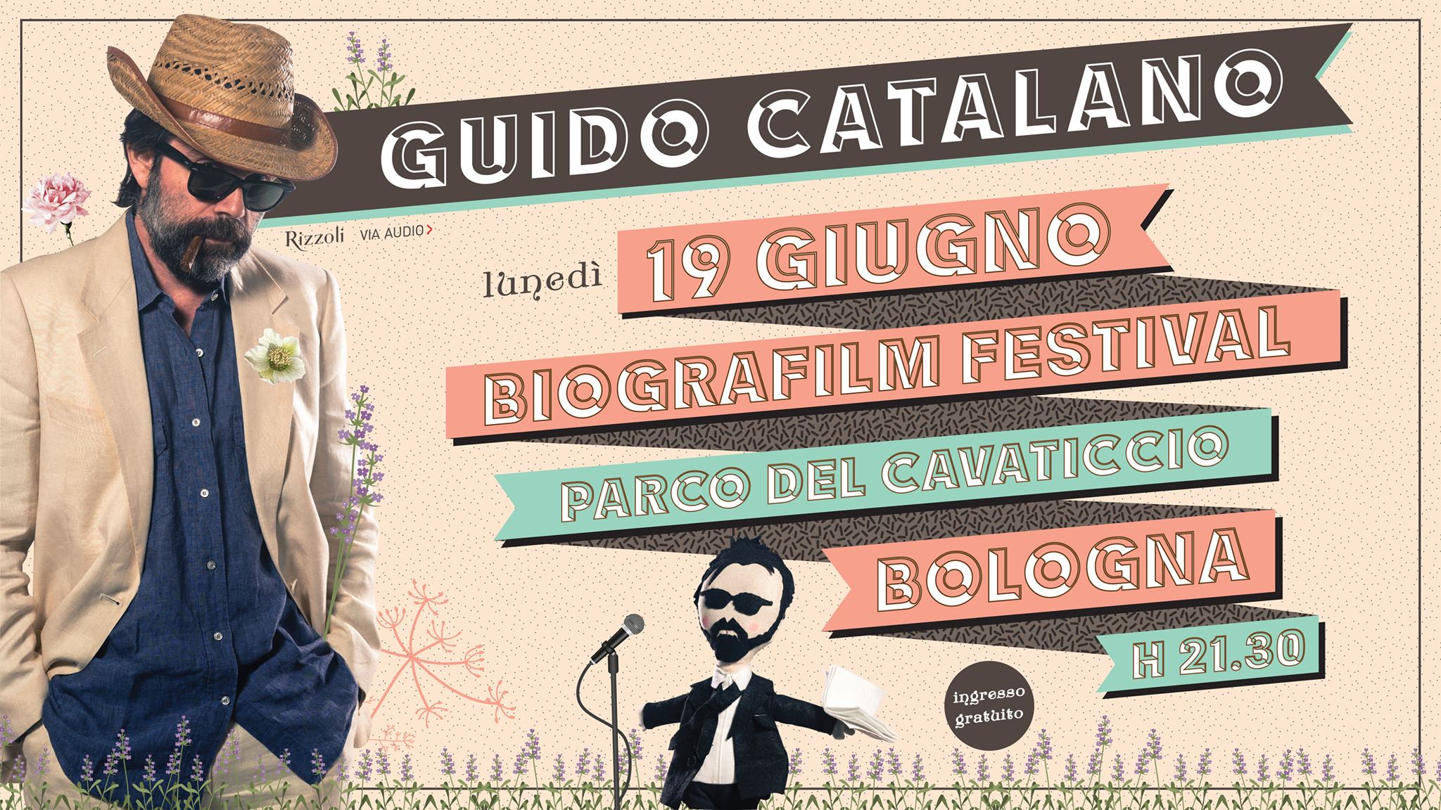 Guido Catalano al Biografilm Festival