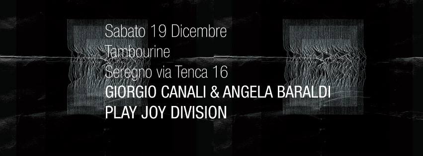 Scopri di più sull'articolo Giorgio Canali & Angela Baraldi Play JOY DIVISION all’ARCI TAMBOURINE